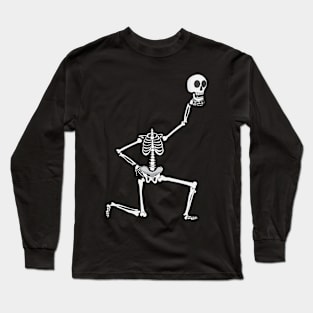 Headless Skeleton Long Sleeve T-Shirt